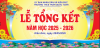 Tổng kết năm học 2025-2026